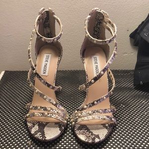 Steve Madden Snake Skin Heels